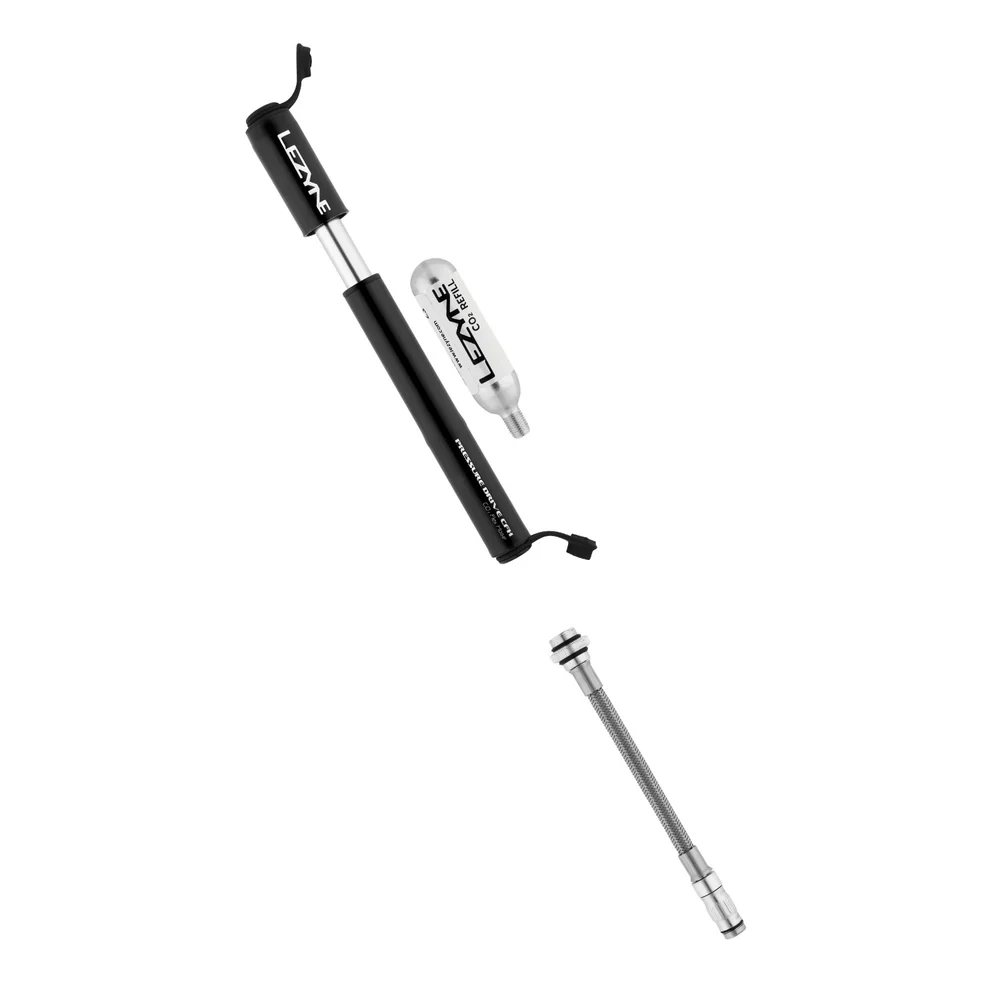 Lezyne Pressure Drive CFH 1x 16g inc Black/Hi Gloss